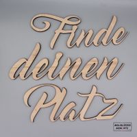 Finde deinen Platz